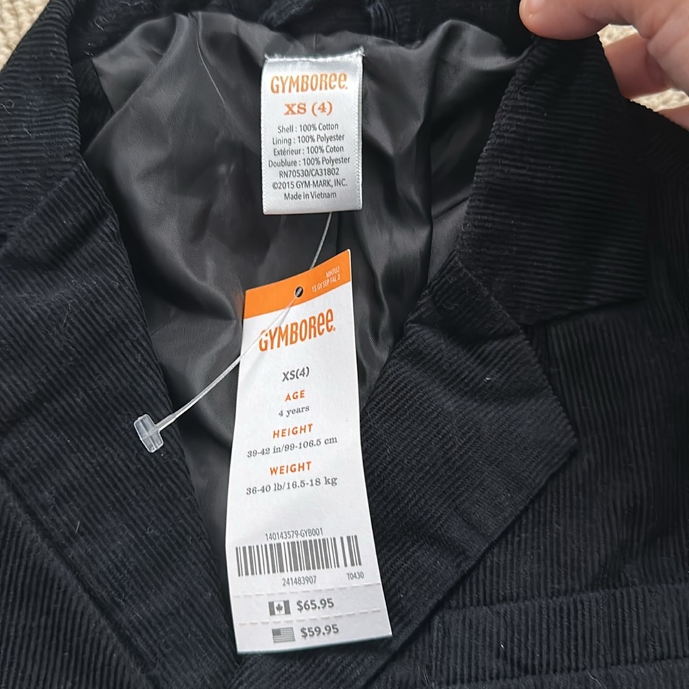 Nwt Gymboree 4T Jacket and Pant set - Picture 3 of 7